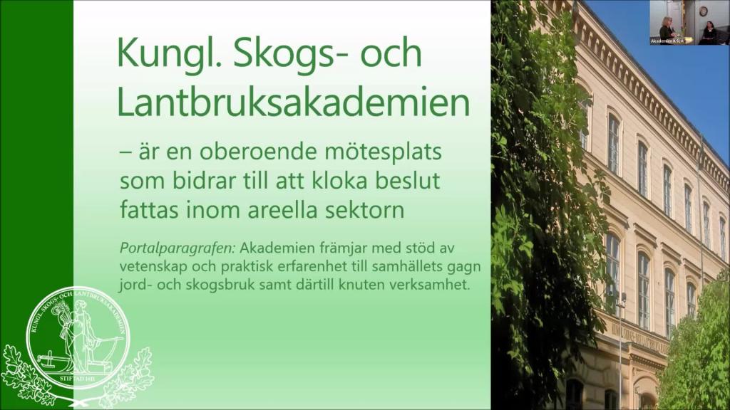 Biologisk mångfald som inkomstkälla 25 mars 2026