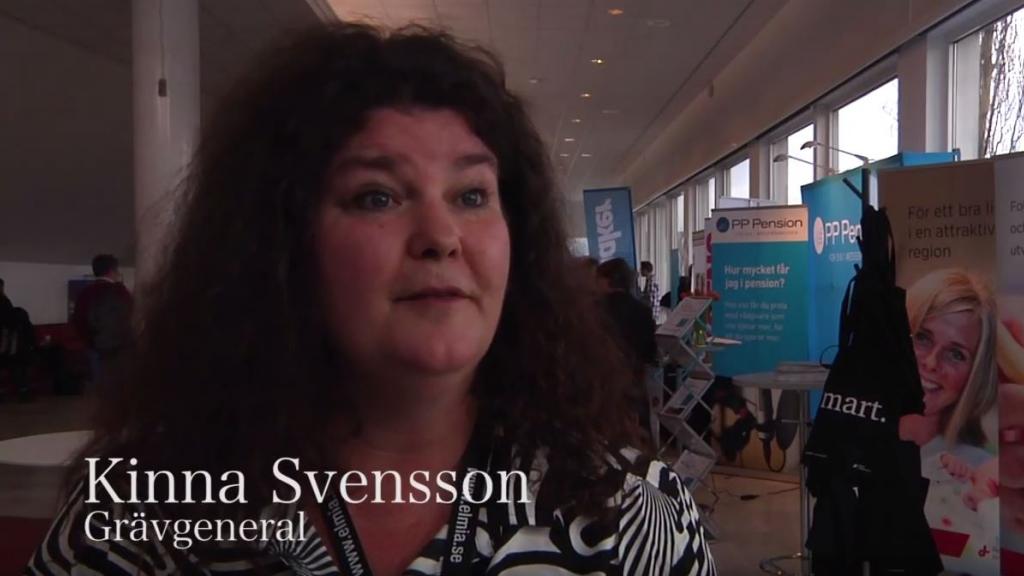 Intervju med Grävgeneralen Kinna Svensson