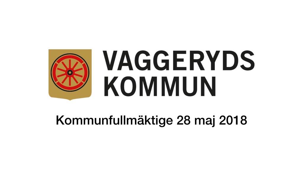 28 maj 2018 - Kommunfullmäktige