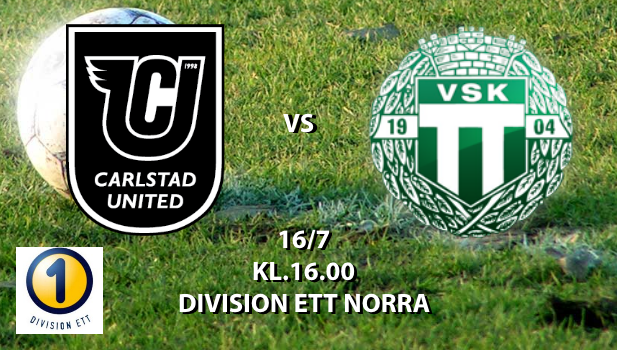 CARLSTAD UNITED BK - VÄSTERÅS SK FK 16 jul 16:00