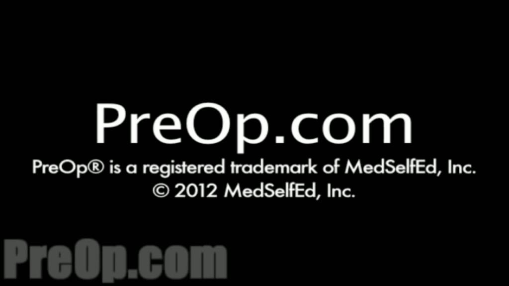 Bunion Removal Foot Surgery PreOp® Patient Education Medical HD