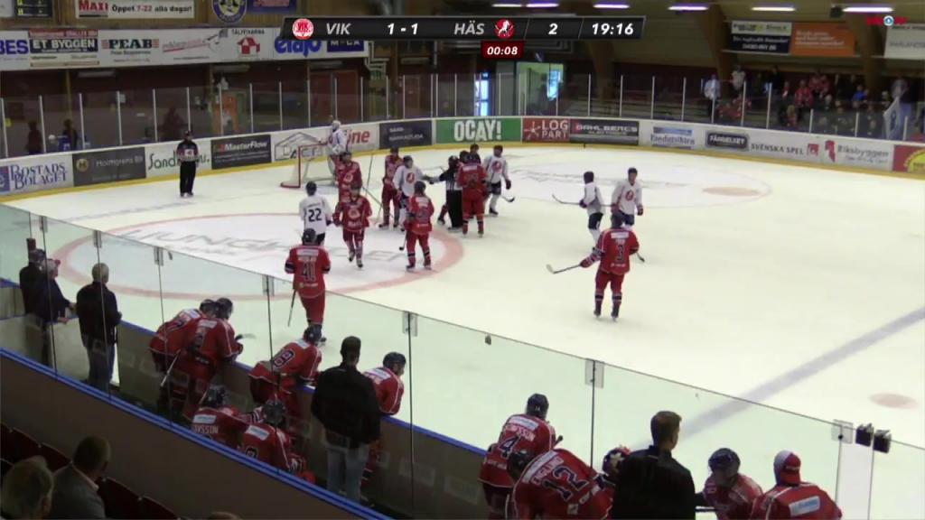 Sandströms Trophy. Västerviks IK - Vita Hästen