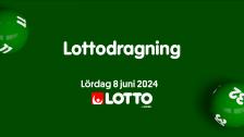 Lotto lördag 8 juni