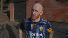 Magnus Eriksson och Kim Bergstrand efter segern mot Degerfors