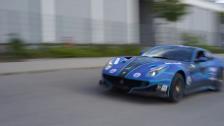Ferrari F12 TdF of Josh Cartu ALL OUT checkpoint Bodensee during Gumball 3000 Dublin to Bucharest
