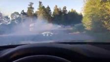 Turbo BMW E30 drifting followed by a BMW M5 F10... User contribution to gustav@gtboard.com