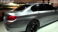 Underside, diff in detail BMW M5 Concept F10