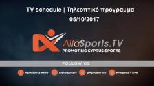 TV SCHEDULE