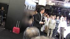 Tesla Motors Frankfurt Press Conference November 2011 introduction before Elon Musk