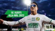 Se alla mål av Jusef Erabi 2023