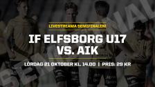 U17: IF Elfsborg – AIK (SM–SEMIFINAL)