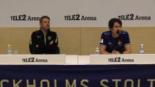 Presskonferensen efter Djurgården - Falkenberg