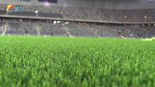 Djurgården invigde nya kostgräsmattan på Tele2 Arena
