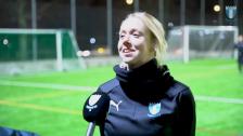 Årets första träning för MFF:s damlag