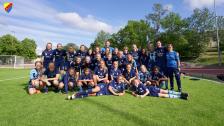 Djurgården söderort F-06 på besök hos damlaget
