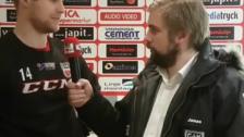 Marcus Rostarn Johansson efter derbysegern mot Skövde med 5-2
