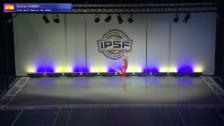 Masters 40+ Women Silvia Floridi of Spain - Finals 5th 2017 World Pole Sports Championships