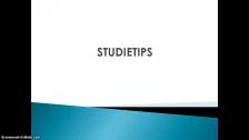 Studietips - inläst på spanska