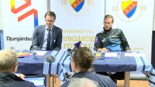 Presskonferensen efter Djurgården - Malmö